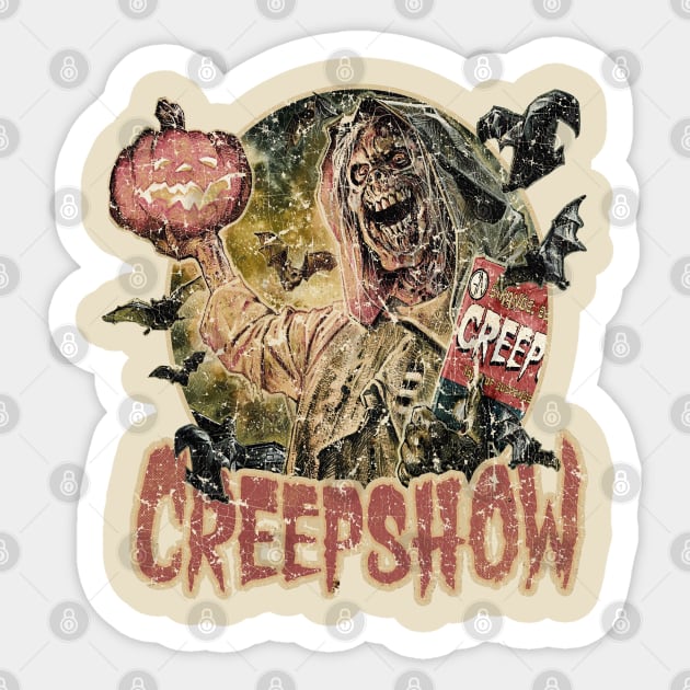 VINTAGE CREEPSHOW THE KING DARKNIGHT Sticker by DewaKipas99